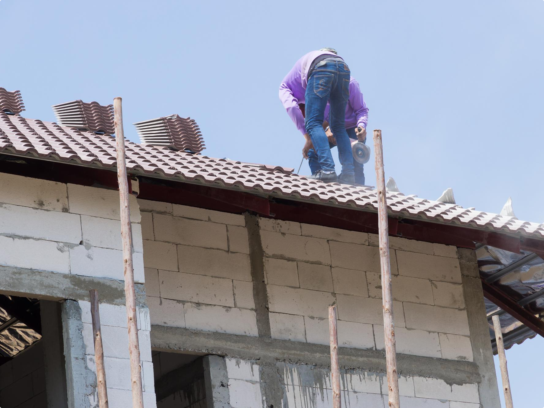Linhas de Vida e Pontos de Ancoragem - Conheça nossos serviços - Telharte Telhados